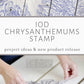 Chrysanthemum Decor Stamp