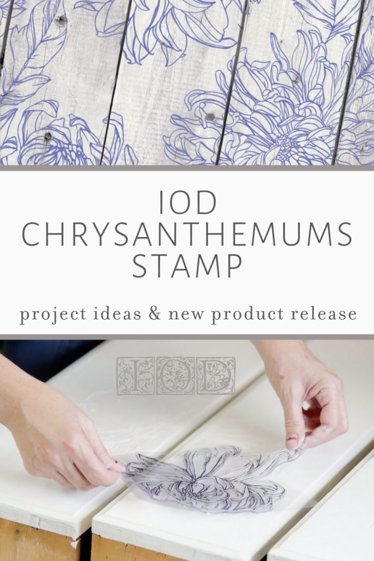 Chrysanthemum Decor Stamp