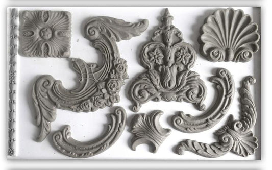 Classic Elements 6x10" Decor Mould by Iron Orchid Designs (IOD)