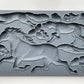 Horse & Hound 6x10 Decor Mould