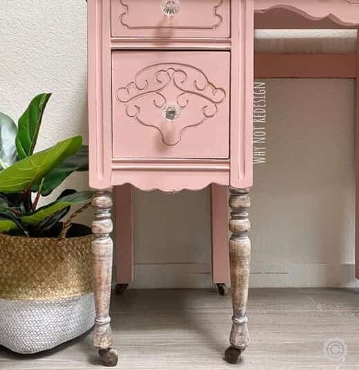Blush Clay Based Paint by MudPaint Vintage Furniture Paint