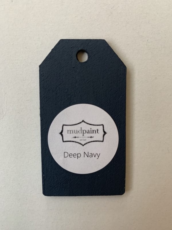 Deep Navy Clay Based Paint by MudPaint Vintage Furniture Paint