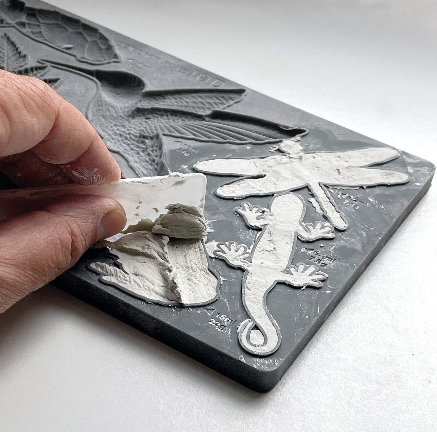 Dewdrop Pond 6x10" Decor Mould by Iron Orchid Designs (IOD)