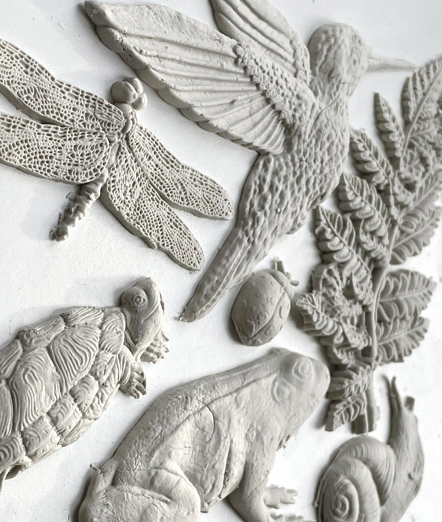 Dewdrop Pond 6x10" Decor Mould by Iron Orchid Designs (IOD)