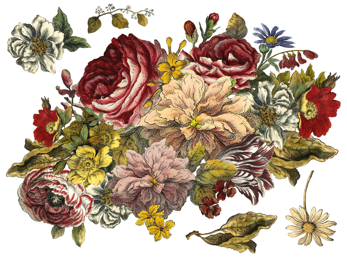 Floral Anthology 12 x 16" Transfer Pad