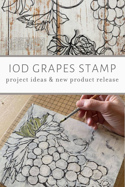 Grapes Decor Stamp