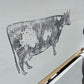 Farm Animals 12x12 Decor Stamp