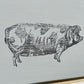 Farm Animals 12x12 Decor Stamp