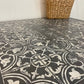 Gray Folding Coffee Table with Cubano Field Stamp