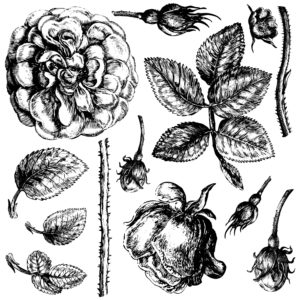 Lady of Shalott Decor Stamp