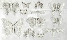 Monarch 6x10" Decor Mould by Iron Orchid Designs (IOD)