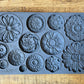 Rosettes 6x10 Decor Mould