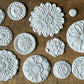 Rosettes 6x10 Decor Mould