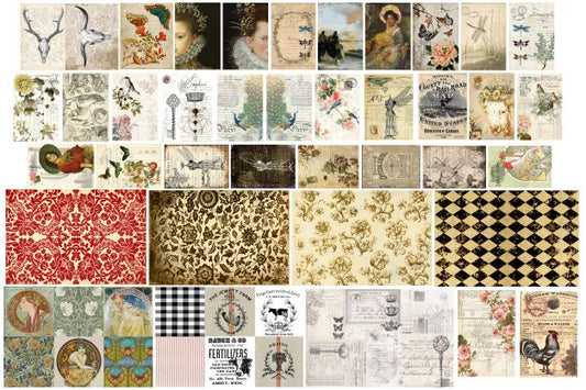 Roycycled Catalog 21x29" Decoupage Paper by Roycycled Treasures