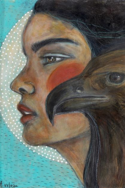 The Eagle 21x29" Decoupage Paper by Roycycled Treasures