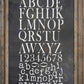 Typesetting 12 x 12 Decor Stamp