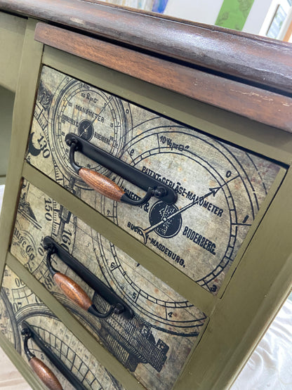 Grunge Meters 21x29" Decoupage Paper by Roycycled Treasures
